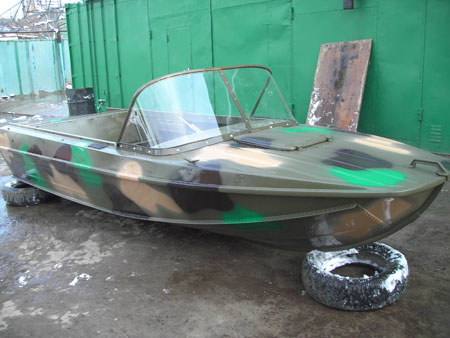 Тенты и чехлы для Моторной лодки Казанка 5М4 в городе Санкт-Петербургу | На Волне
